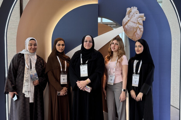 Ajman University Nursing Students Gain Valuable Professional Experience at 1st Cardio EHS Conference