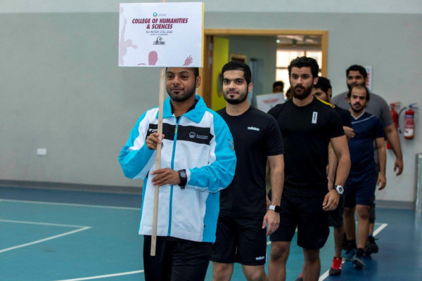 نجاح باهر للبطولة الرياضية لكليات جامعة عجمان
