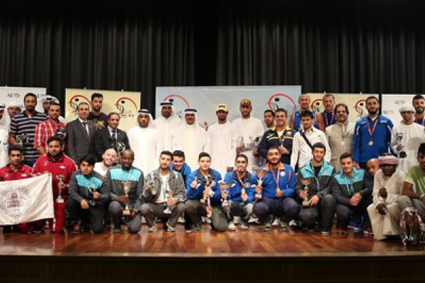 Ajman University Shines at the Awarding Ceremony of Sports Federation of Higher Educational Institutions