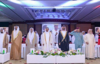 حاكم عجمان يشهد حفل تخريج الفوج الأول من دفعة 