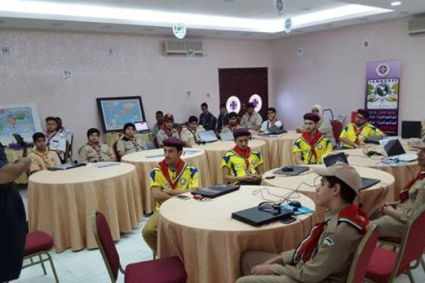 Ajman University takes part in the World Scout Jamboree 