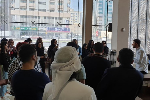 Marketing Students Field trip Services to MEDCARE Sharjah on 18th October 2018