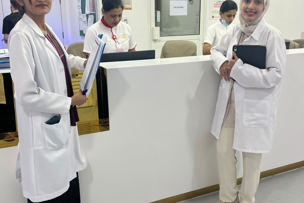 Cross-Border Learning in Pharmacy Practice: Ajman University’s College of Pharmacy and Health Sciences Welcomes Visiting Pharm.D. Student from Jordan