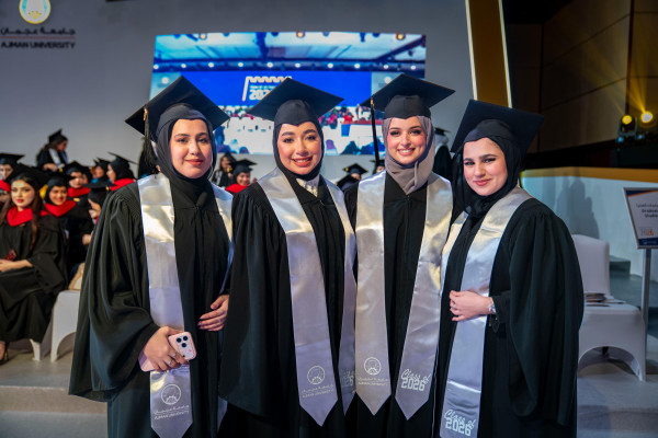 Consort of Ruler of Ajman Witnesses Graduation of 450 Female Students from UAE-Kuwait Brotherhood Class of 2026 at Ajman University