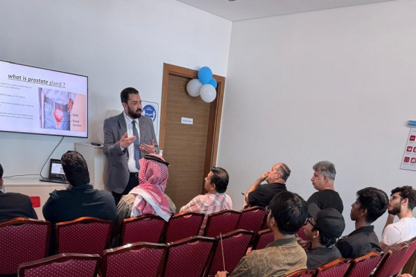 OMS Marks Movember with Men's Health Awareness Session at AU _2