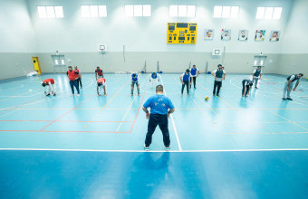 The Unit of Athletics Organizes “An Hour of Sports Activities” for Taxi Drivers