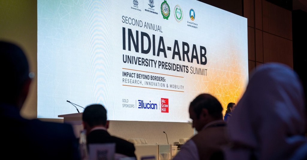 The Second Annual India–Arab University Presidents Summit Opens at Ajman University to Shape the Future of Cross-Regional Higher Education