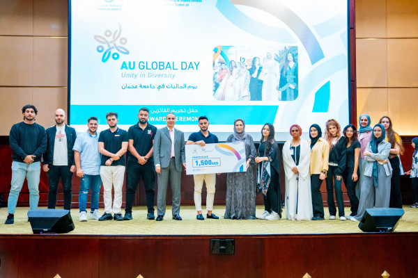 Ajman University Honors the Winning Clubs on AU Global Day 2024