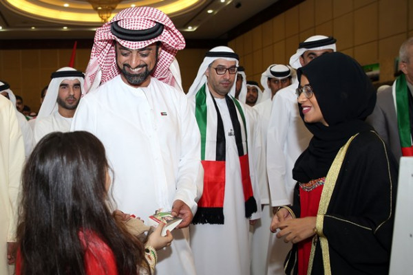 ولي عهد عجمان يشهد احتفالات جامعة عجمان باليوم الوطني الـ43