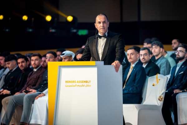 Ajman University Recognizes Excellence Across Its Academic Community and Strategic Partners at the 2024–25 Honors Assembly