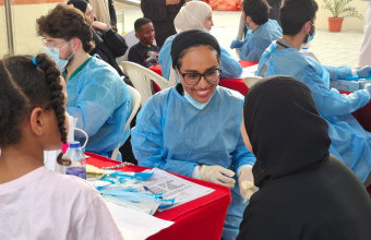 Ajman University's Dental Anastomosis Club Provides Free Dental Screenings and Oral Health Education at Ajman Orphanage