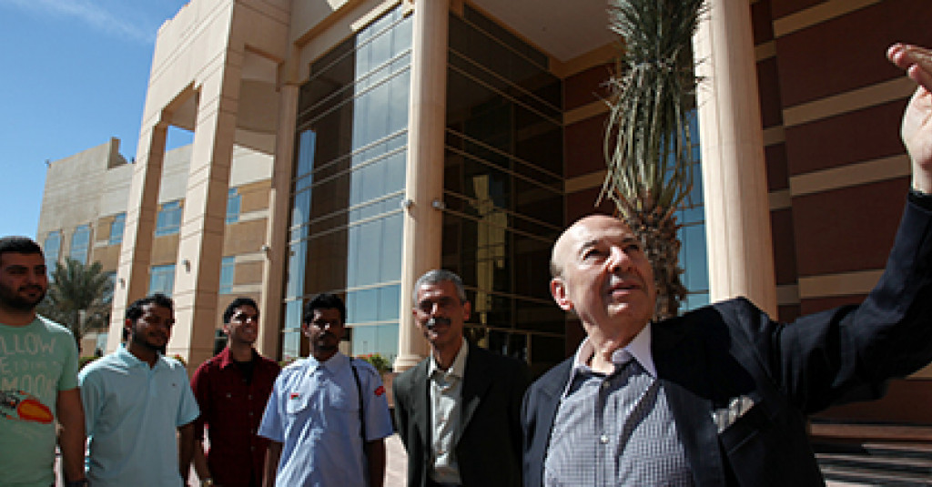 Famous Architect Emilio Ambasz Lectures at Ajman University