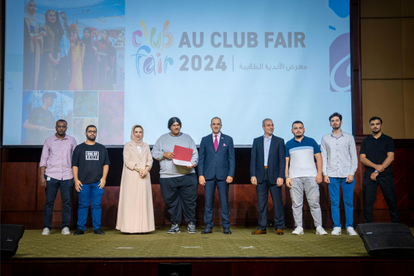 Ajman University Honors Winning Clubs in the 2024 Student Club Fair