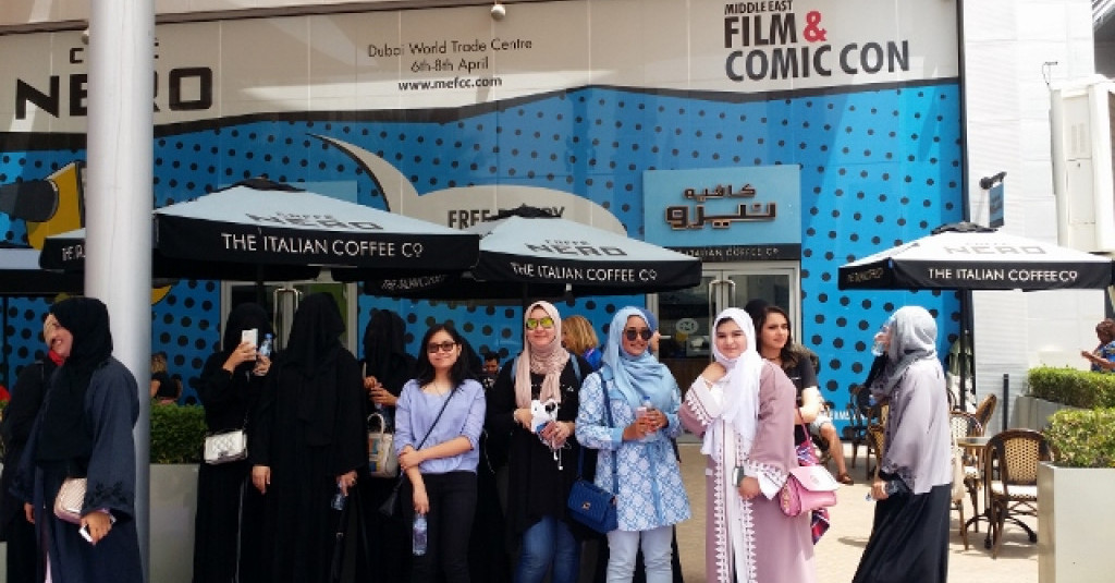 AU Akemi Anime club Visits Middle East Film & Comic Con