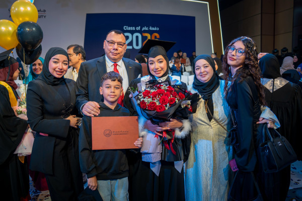 Consort of Ruler of Ajman Witnesses Graduation of 450 Female Students from UAE-Kuwait Brotherhood Class of 2026 at Ajman University