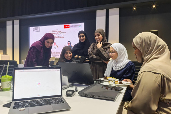 جامعة عجمان تشارك في تحدي الجامعات 2025 بمشروع «نعمتك»