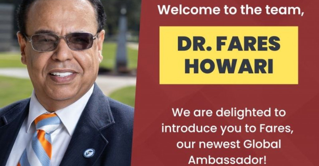 Prof. Fares Howari Appointed Global Ambassador for Gii