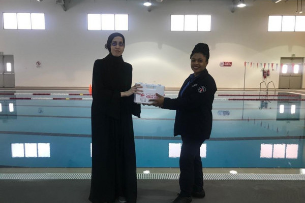 AU Students Contribute 34 First Aid Kits