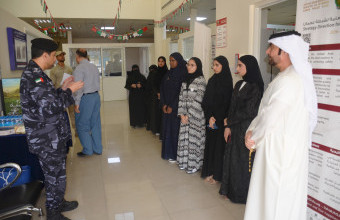 كلية القانون  تنظم زيارة ميدانية إلى مسرح الجريمة