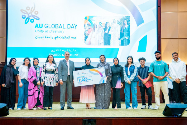 Ajman University Honors the Winning Clubs on AU Global Day 2024