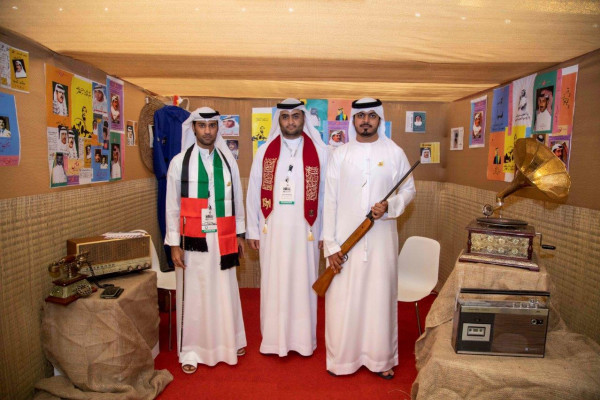 ماجد النعيمي يشهد احتفالات جامعة عجمان باليوم الوطني الـ 48