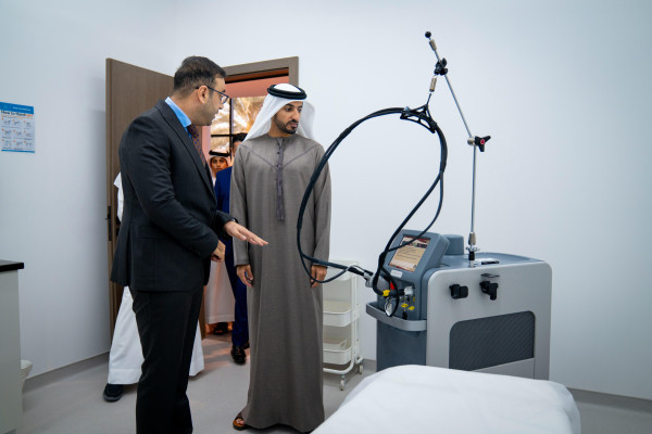 Sheikh Rashid bin Humaid Al Nuaimi Inaugurates Ajman University Medical Center