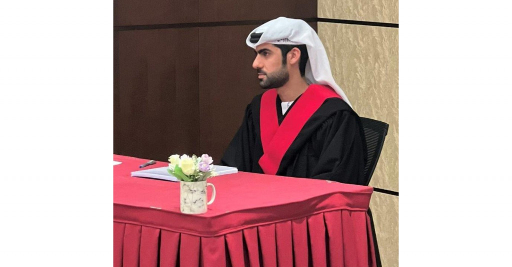 مناقشة رسالة الماجستير للطالب/ محمد عبدالله الأنصاري