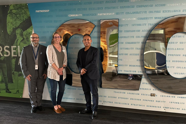 Mr. Ouazir Salem’s Academic Visit to College of Lake County, Chicago