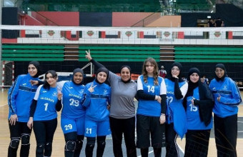 Ajman University Women’s Volleyball Team Secures Second Place in the UAE University Games