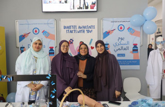 Health and Wellness Club of the COPHS Hosts Successful and Interactive Diabetes Awareness Event