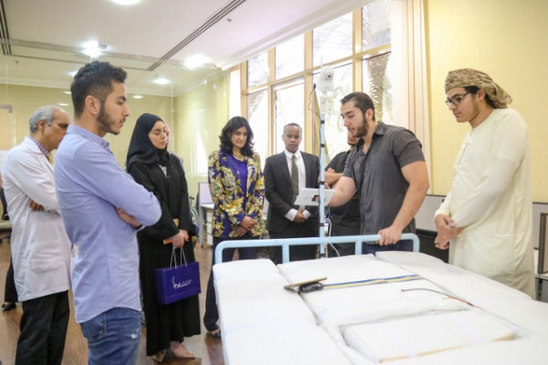 Sheraa Delegates Visit Ajman University Innovation Center