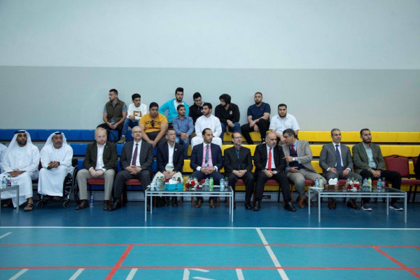 جامعة عجمان تستضيف مباراة كرة سلة لأصحاب الهمم