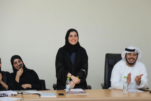 Election of the Student Council at Ajman University