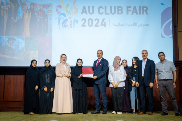 Ajman University Honors Winning Clubs in the 2024 Student Club Fair