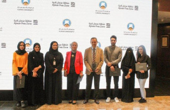 Ajman Free Zoon Honors AU Interior Design Students