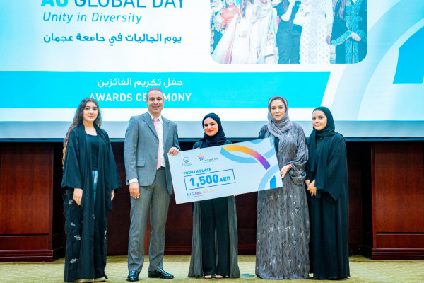 Ajman University Honors the Winning Clubs on AU Global Day 2024