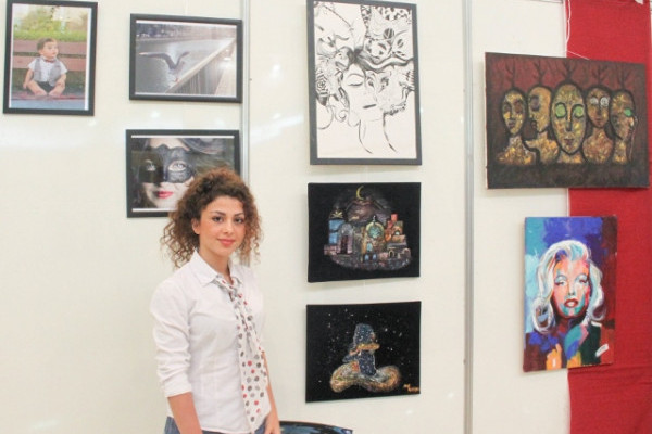 جامعة عجمان تحصل على المركز الثاني في مسابقة الفنون التشكيلية