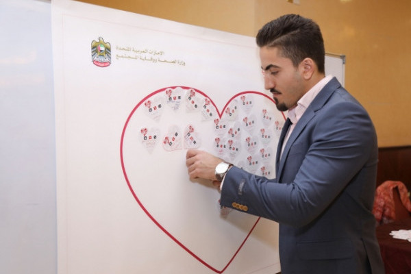جامعة عجمان تحتفل بيوم القلب العالمي