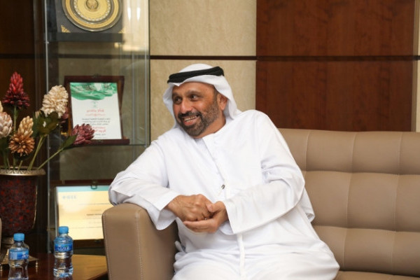 Emirati inventor Ahmed Majan Visits AU