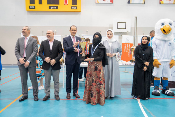 Ajman University Students Achieve Great Success in Inter-College Sports Tournament