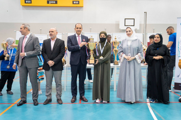 Ajman University Students Achieve Great Success in Inter-College Sports Tournament