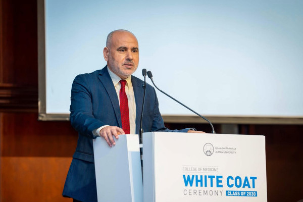 Ajman University’s Future Doctors Begin Their Clinical Journey at the White Coat Ceremony
