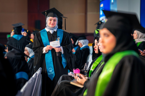 Consort of Ruler of Ajman Witnesses Graduation of 450 Female Students from UAE-Kuwait Brotherhood Class of 2026 at Ajman University