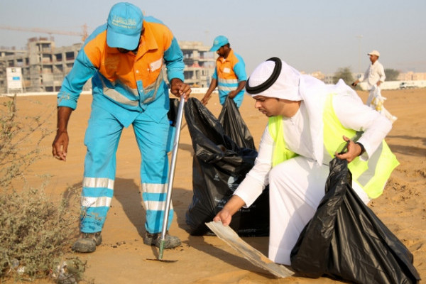 Clean-Up Campaign by AU Students
