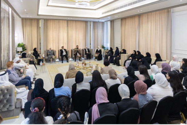 College of Pharmacy and Health Sciences students participate in a medical symposium at Ajman Specialty Hospital