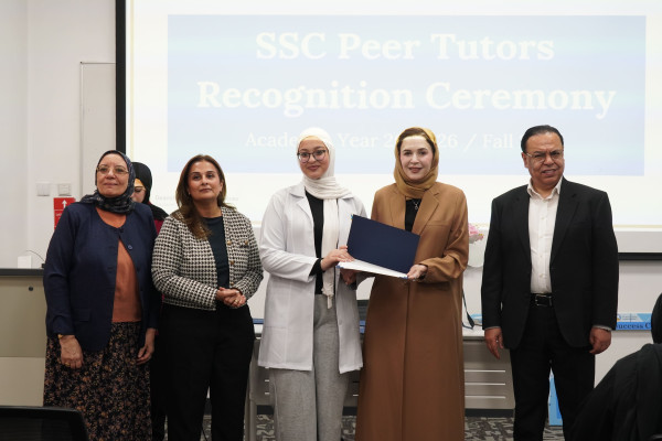 Student Success Center Honors Top Peer Tutors at Recognition Ceremony