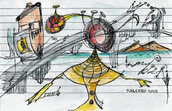 From Here to Eternity, AU Professor’s Painting Exhibited at Art Exhibition in Romania