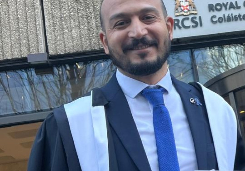 A Faculty from COPHS has been Awarded a Prestigious Fellowship by the Royal College of Surgeons in Ireland