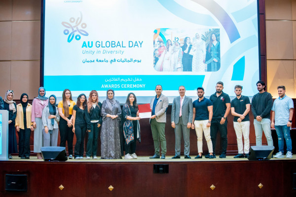 Ajman University Honors the Winning Clubs on AU Global Day 2024