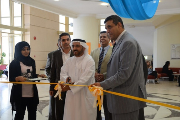Ajman University Inaugurates Graphic Design Exhibition
